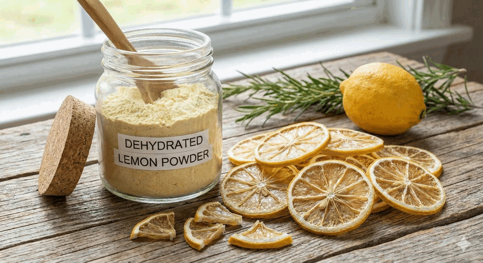 Dehydrated Lemon Powder - Bulk